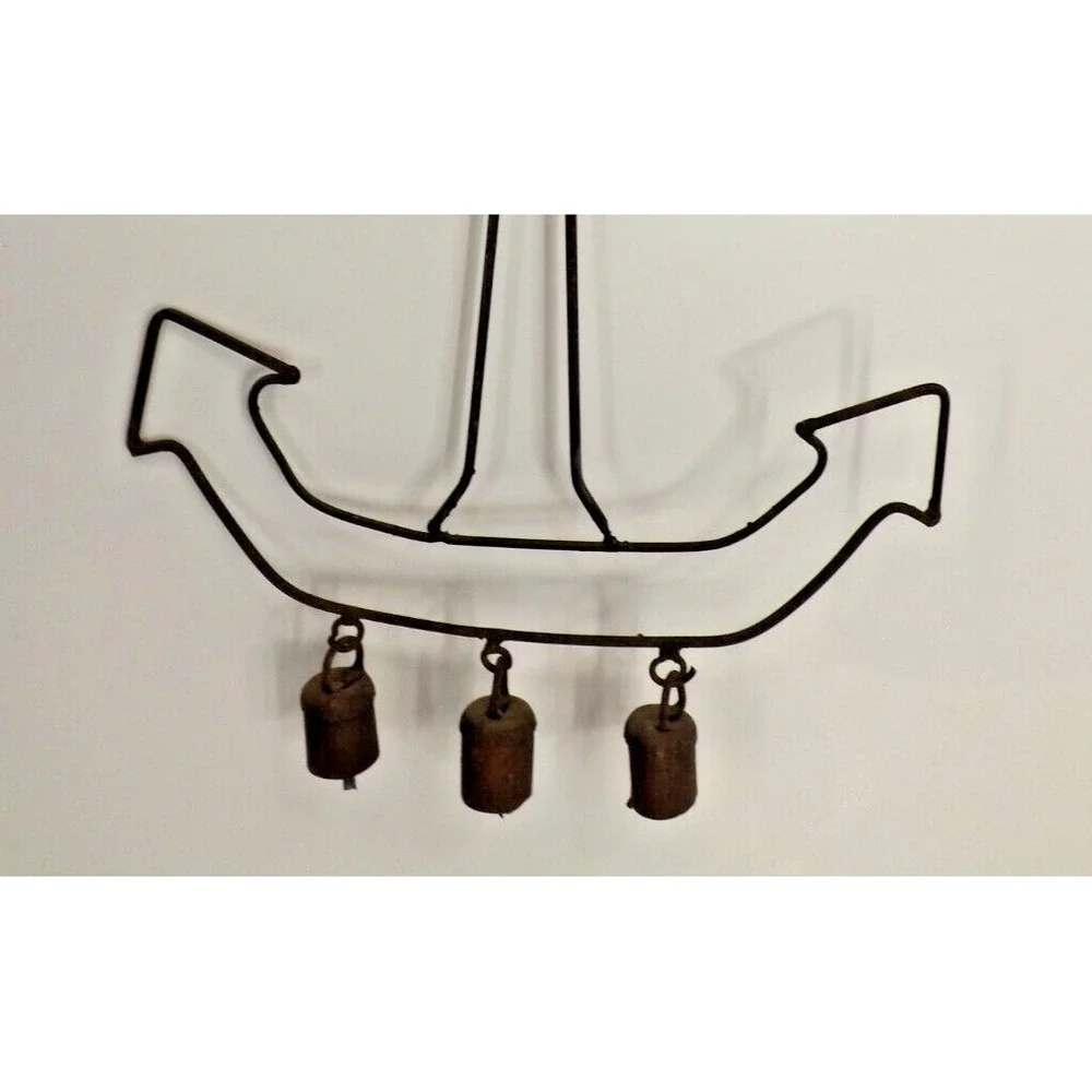 Rustic Vintage Metal Boat Anchor Nautical 12